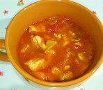 鶏肉のトマトスープ